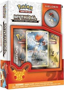 Mythical Pokemon Collection Box - Keldeo