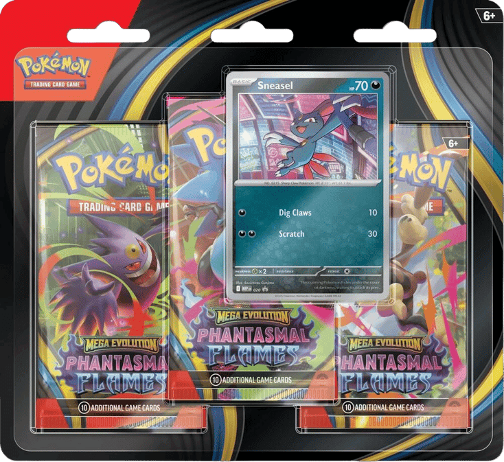Phantasmal Flames 3-Pack Blister - Sneasel