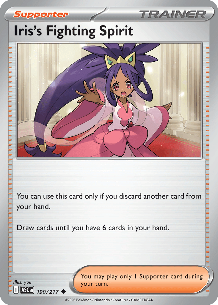 Iris's Fighting Spirit