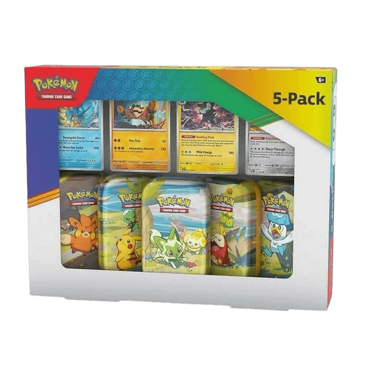 Paldea Friends Mini Tins 5-Pack