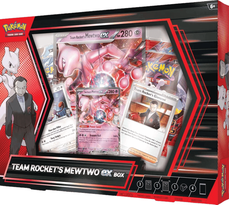 Team Rocket's Mewtwo ex Box