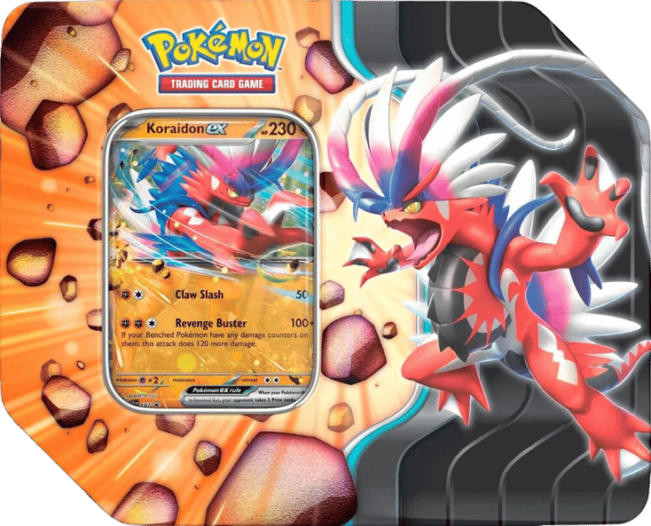 Slashing Legends Tin (Koraidon ex)