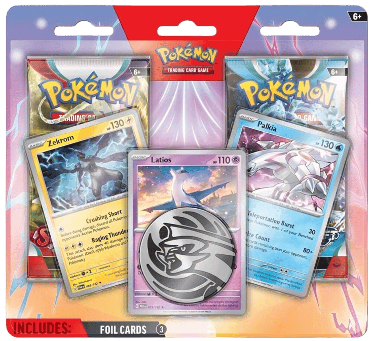 Enhanced 2-Pack Blister Pack (Latios, Zekrom & Palkia)