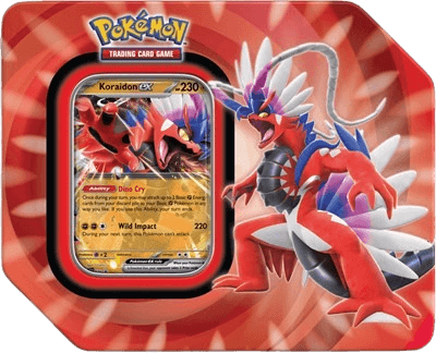 Paldea Legends Tin [Koraidon ex] (International Version)
