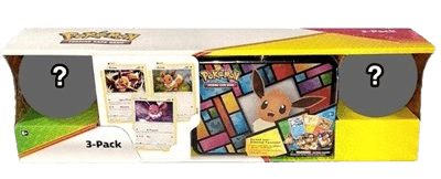 Costco Pokémon Collector 3-Pack: Eevee Treasure Chest + 2 Poké Ball Tins