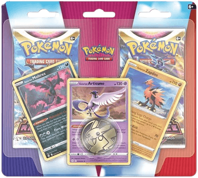 Enhanced 2-Pack Blister Pack (Galarian Articuno, Galarian Zapdos, & Galarian Moltres)