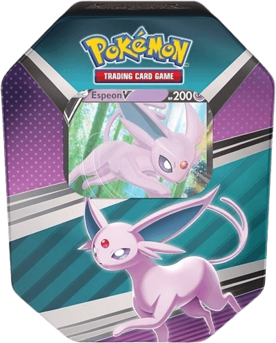 V Heroes Tin [Espeon V] (International Version)