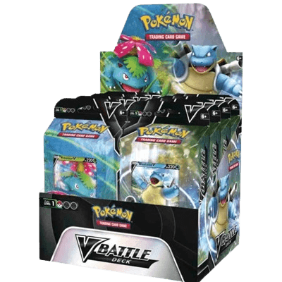 V Battle Deck Display (Venusaur V/Blastoise V)