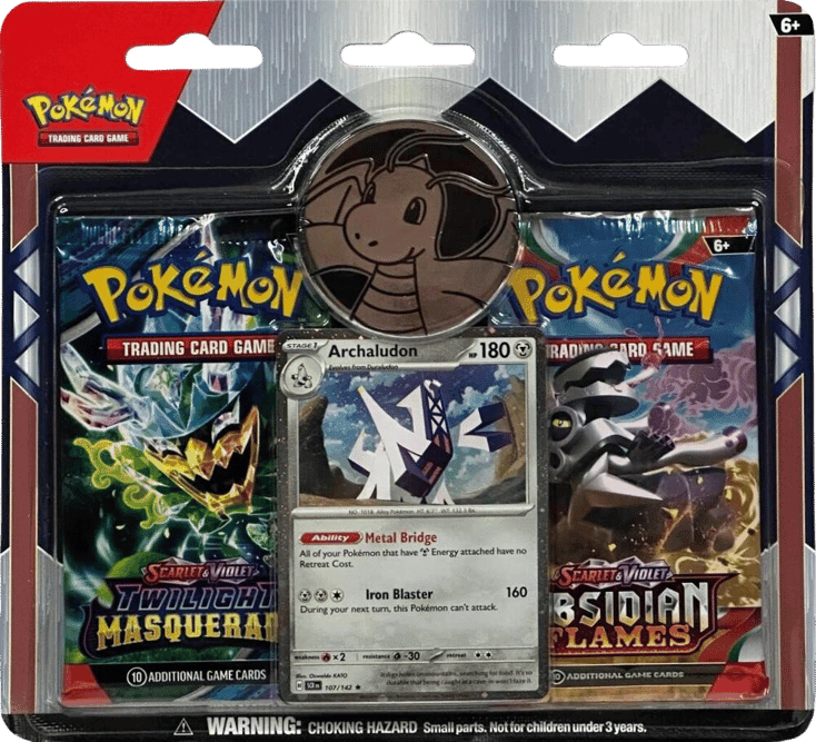 Checklane 2-Pack Blister [Archaludon] (3-tab)