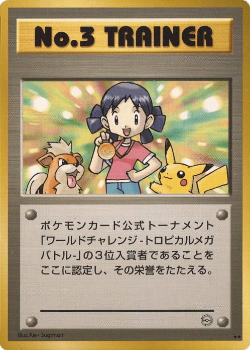 No.3 Trainer