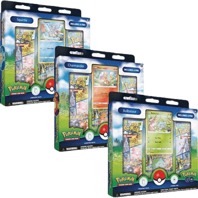 Pokemon GO Pin Collection (Set of 3)