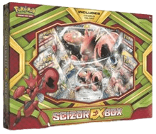 Sun & Moon Scizor EX Box