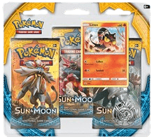 Sun & Moon Base Set 3-Pack Blister - Litten