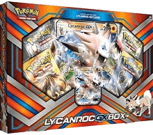 Sun & Moon Lycanroc GX Box