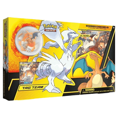 Unbroken Bonds Reshiram & Charizard GX Figure Collection