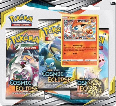 Cosmic Eclipse 3-Pack Blister - Victini