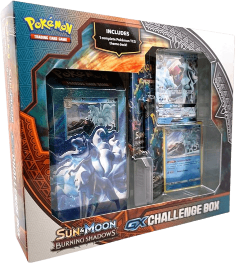 Burning Shadows Alolan Ninetales GX Challenge Box