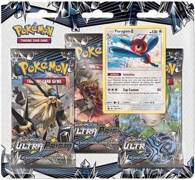Ultra Prism 3-Pack Blister - Porygon-Z