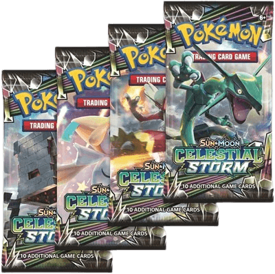 Celestial Storm Booster Pack Art Bundle (Set of 4)