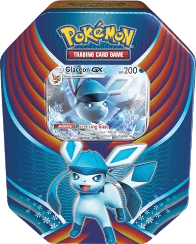 Celestial Storm Evolution Celebration Tin Glaceon GX