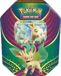 Celestial Storm Evolution Celebration Tin - Leafeon GX