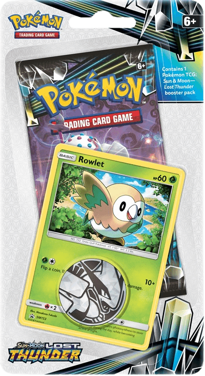 Lost Thunder Single Pack Blister - Rowlet