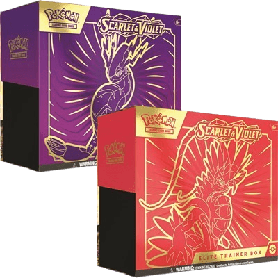 Scarlet & Violet Elite Trainer Boxes (Set of 2)