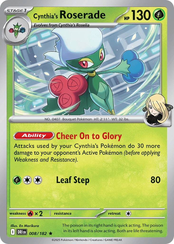 Cynthia's Roserade