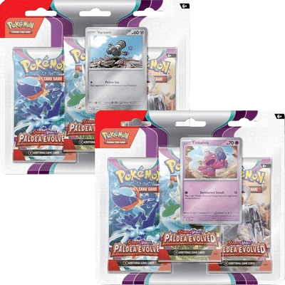 Paldea Evolved 3-Pack Blister (Set of 2)