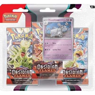Obsidian Flames 3-Pack Blister - Houndstone