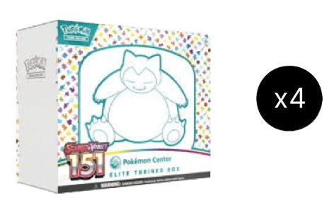 151 Elite Trainer Box Case