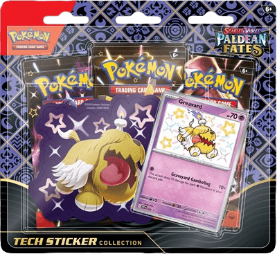 Paldean Fates Tech Sticker Collection - Greavard