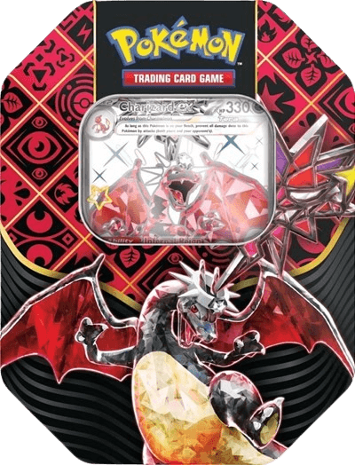 Paldean Fates International Tin - Charizard ex