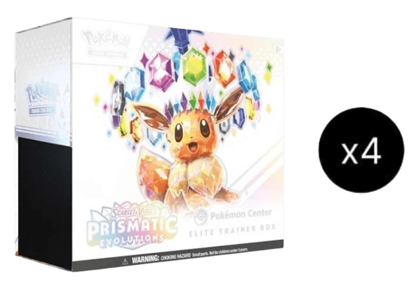Prismatic Evolutions Elite Trainer Box Case