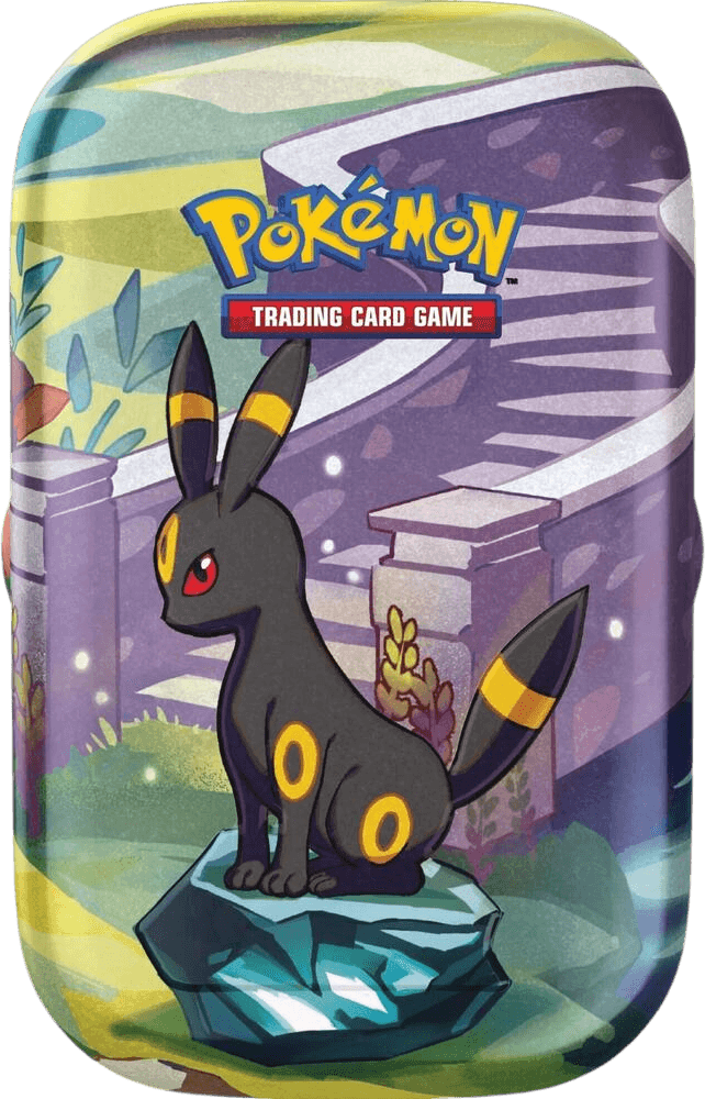 Prismatic Evolutions Mini Tin