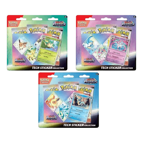 Prismatic Evolutions Tech Sticker Collection (Set of 3)
