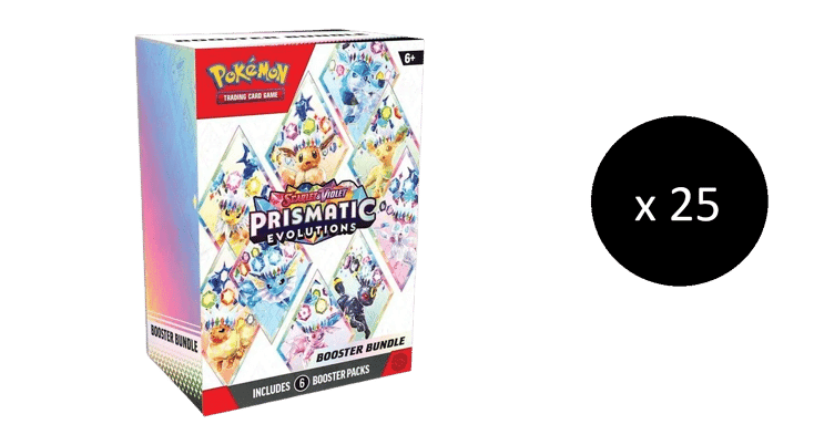 Prismatic Evolutions Booster Bundle Case
