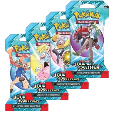 Journey Together Sleeved Booster Pack Art Bundle (Set of 4)
