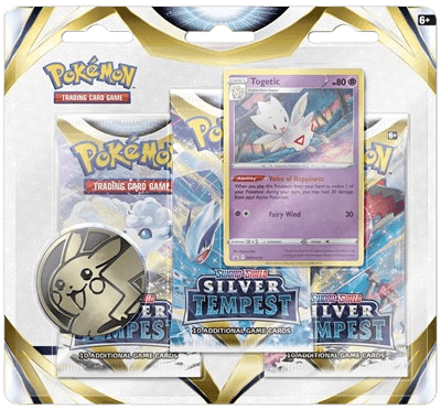 Silver Tempest 3-Pack Blister - Togetic