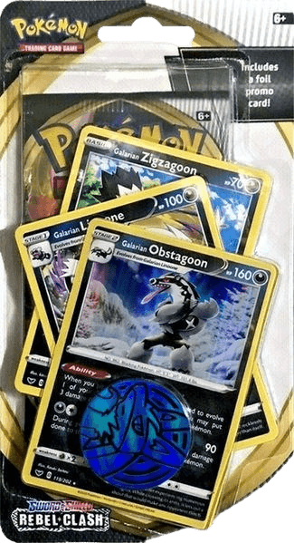 Rebel Clash Premium Checklane Blister - Galarian Obstagoon