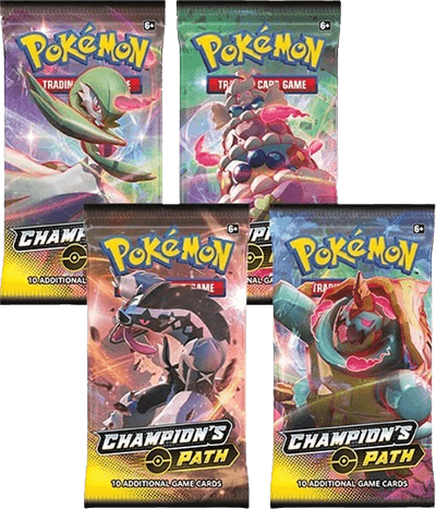 Champion's Path Booster Pack Art Bundle (Set of 4)