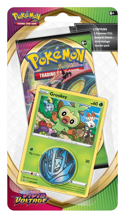 Vivid Voltage Single Pack Blister - Grookey