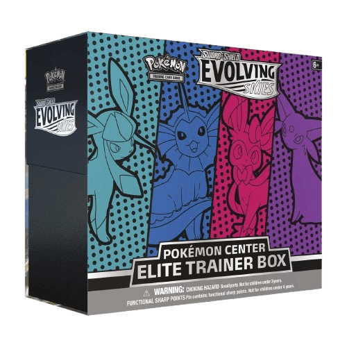 Evolving Skies Elite Trainer Box - Glaceon/Vaporeon/Sylveon/Espeon